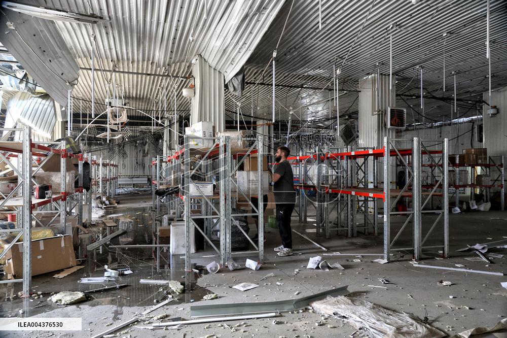 Russian drone strikes Nova Poshta department in Odesa