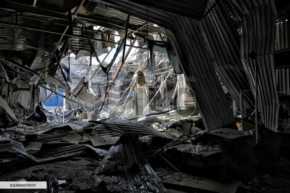 Russian drone strikes Nova Poshta department in Odesa