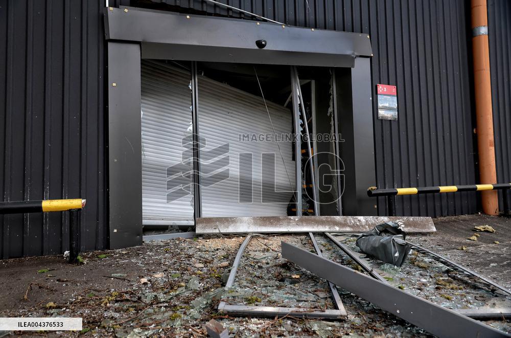 Russian drone strikes Nova Poshta department in Odesa