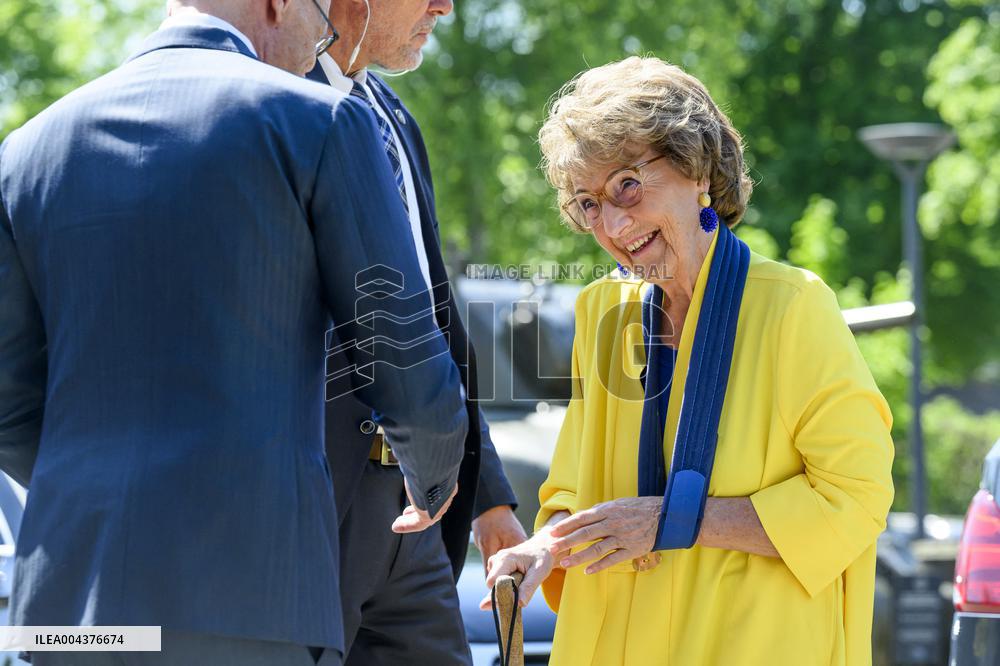 Princess Margriet Opens Exhibition Indigenous Liberators - Netherlands
