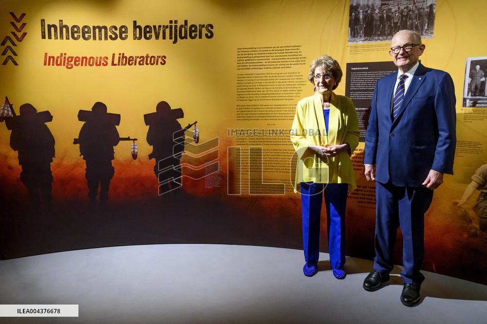 Princess Margriet Opens Exhibition Indigenous Liberators - Netherlands