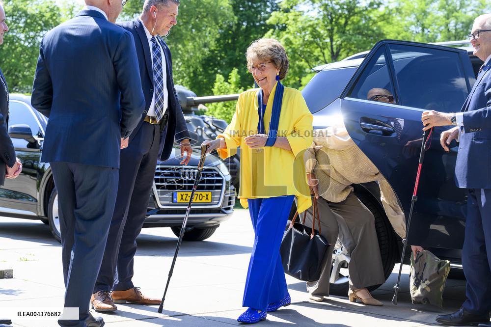 Princess Margriet Opens Exhibition Indigenous Liberators - Netherlands