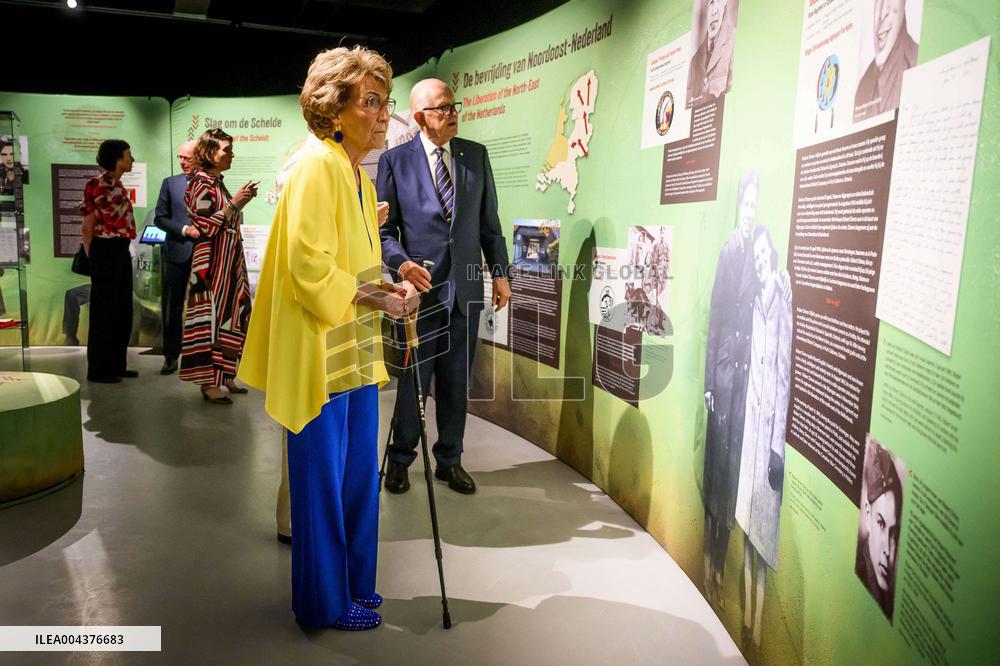 Princess Margriet Opens Exhibition Indigenous Liberators - Netherlands