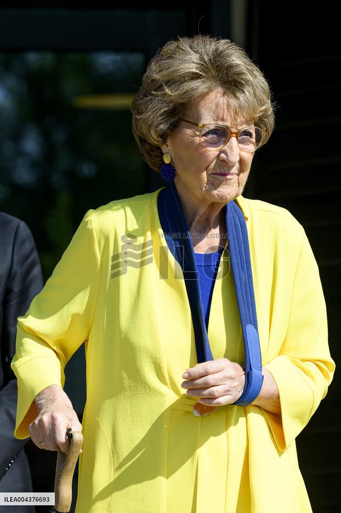 Princess Margriet Opens Exhibition Indigenous Liberators - Netherlands