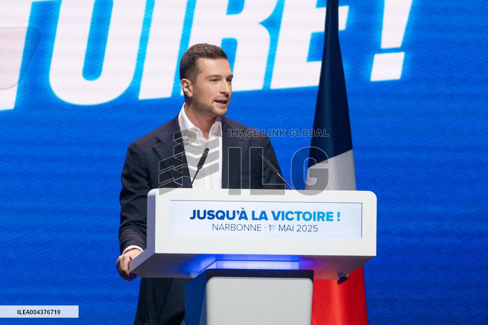 French Far-Right Party Meeting of Labour Day - Narbonne