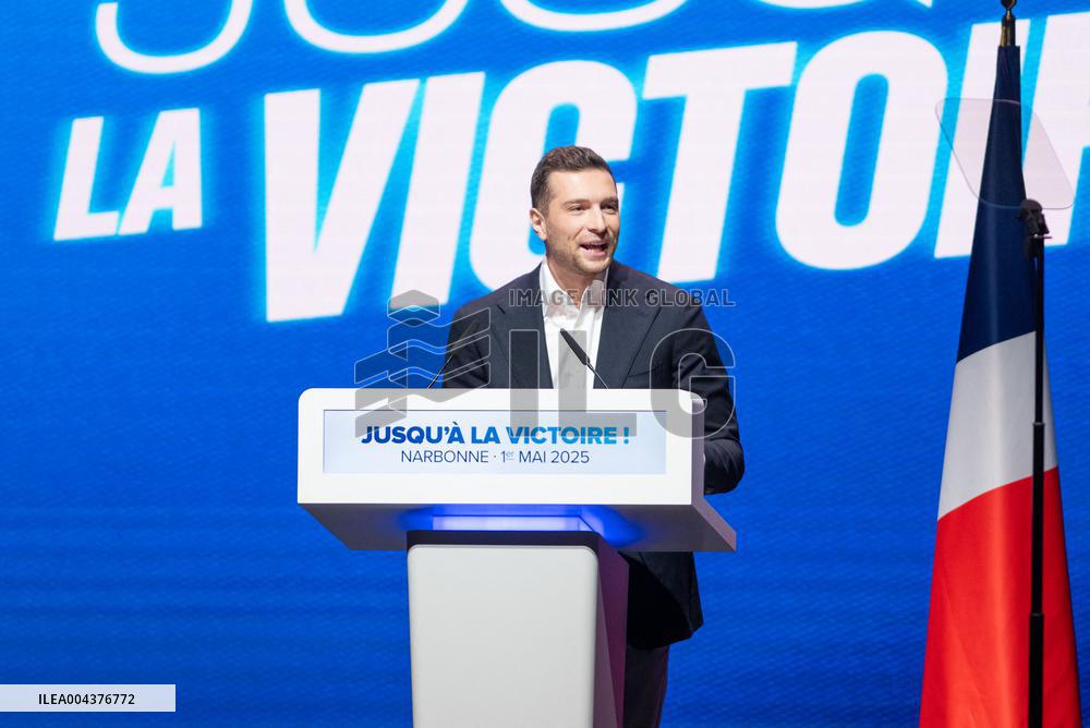 French Far-Right Party Meeting of Labour Day - Narbonne