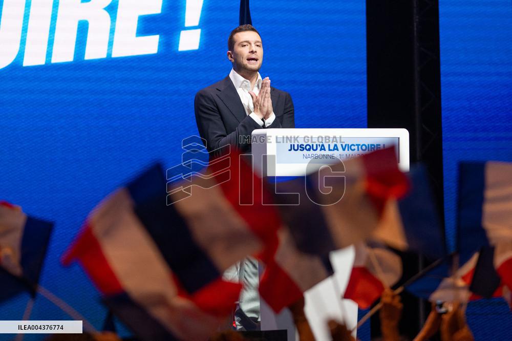 French Far-Right Party Meeting of Labour Day - Narbonne