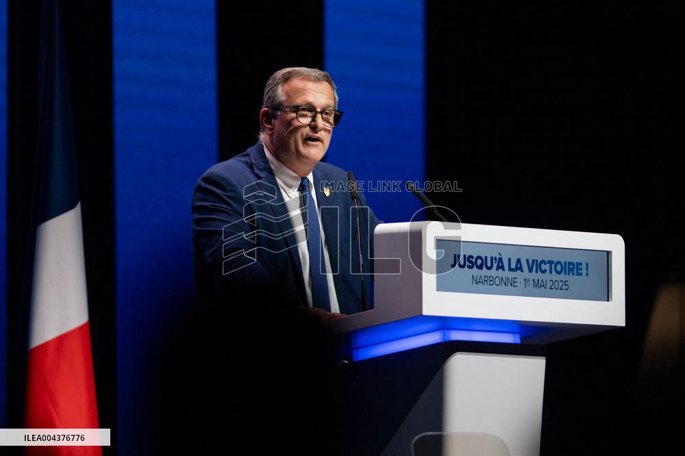 French Far-Right Party Meeting of Labour Day - Narbonne