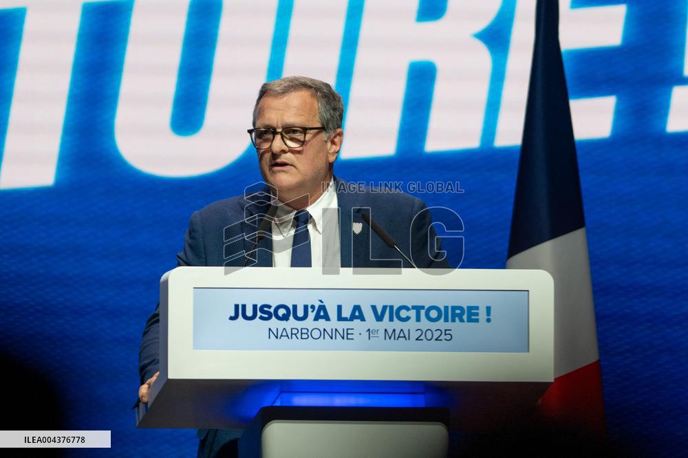 French Far-Right Party Meeting of Labour Day - Narbonne