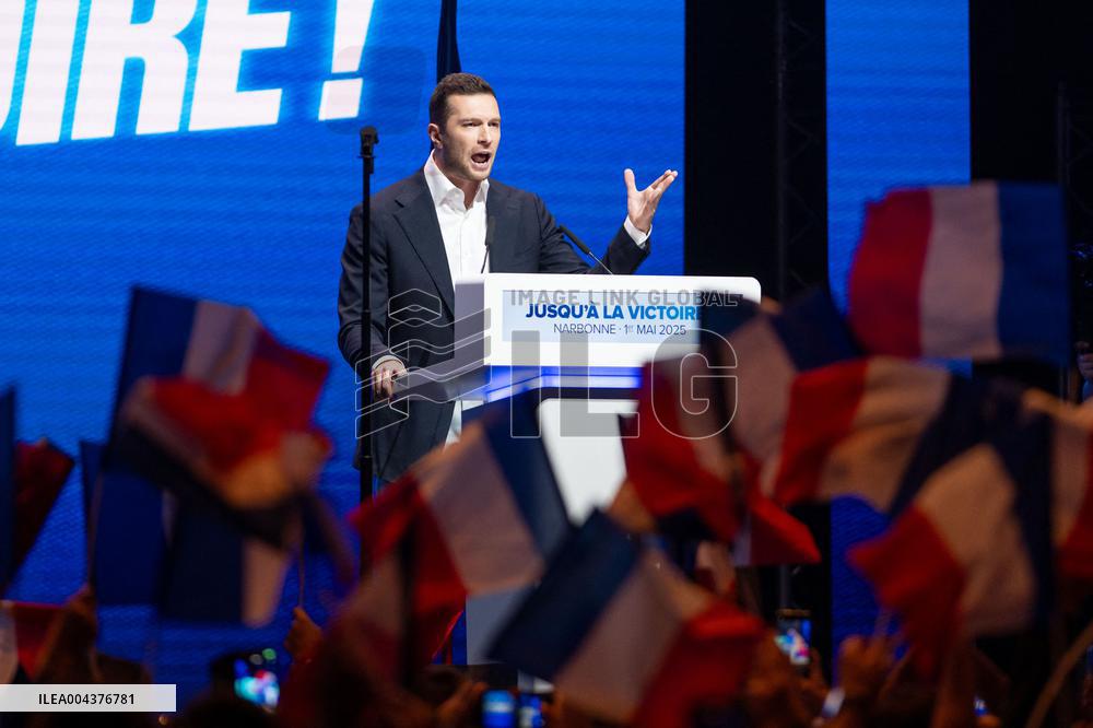 French Far-Right Party Meeting of Labour Day - Narbonne