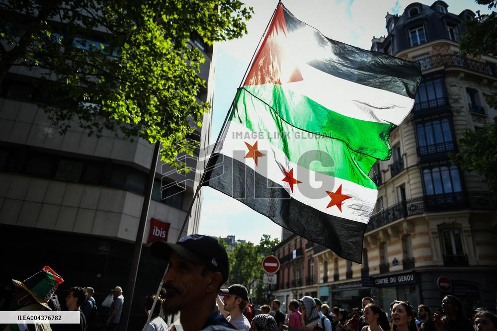 May Day Rally in Paris FA