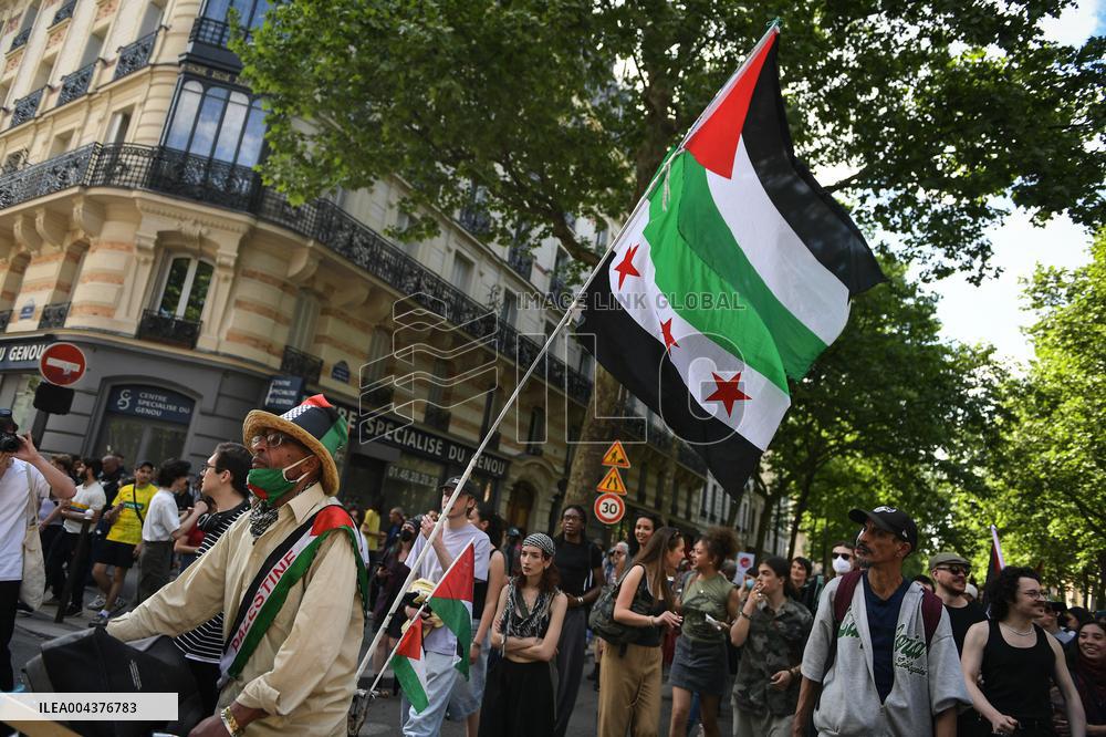 May Day Rally in Paris FA