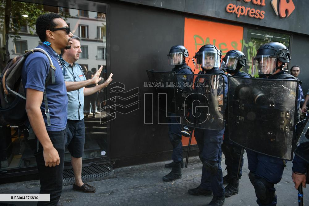 Clashes on May Day Rally in Paris FA