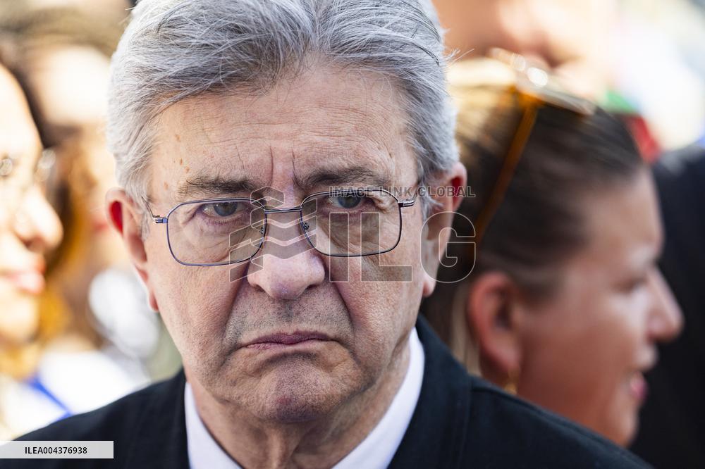 Politicians at May Day Rally - Paris