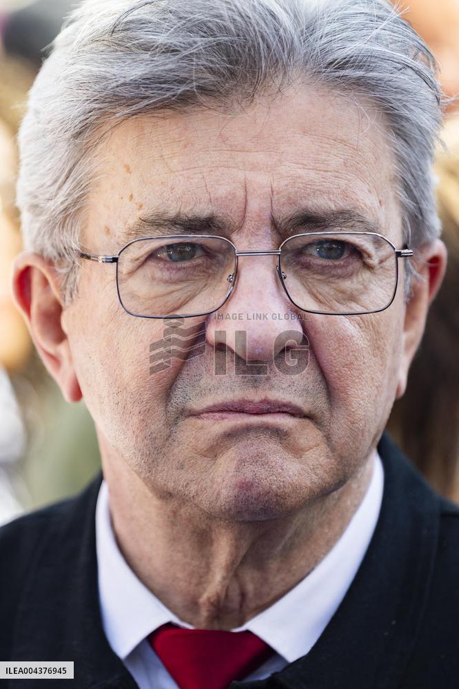 Politicians at May Day Rally - Paris