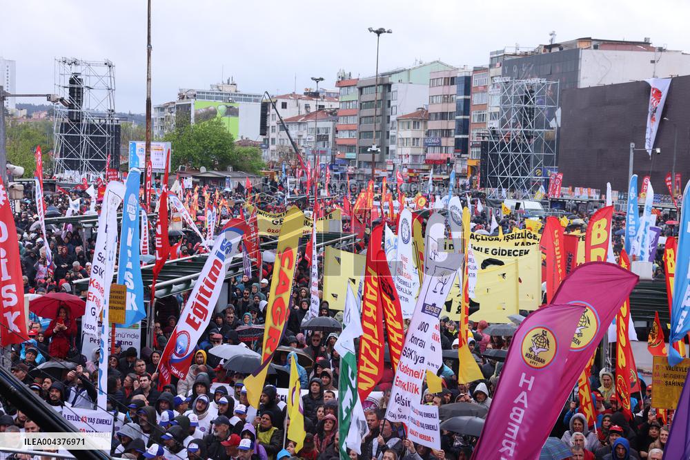 May Day Demonstration March - Istanbul