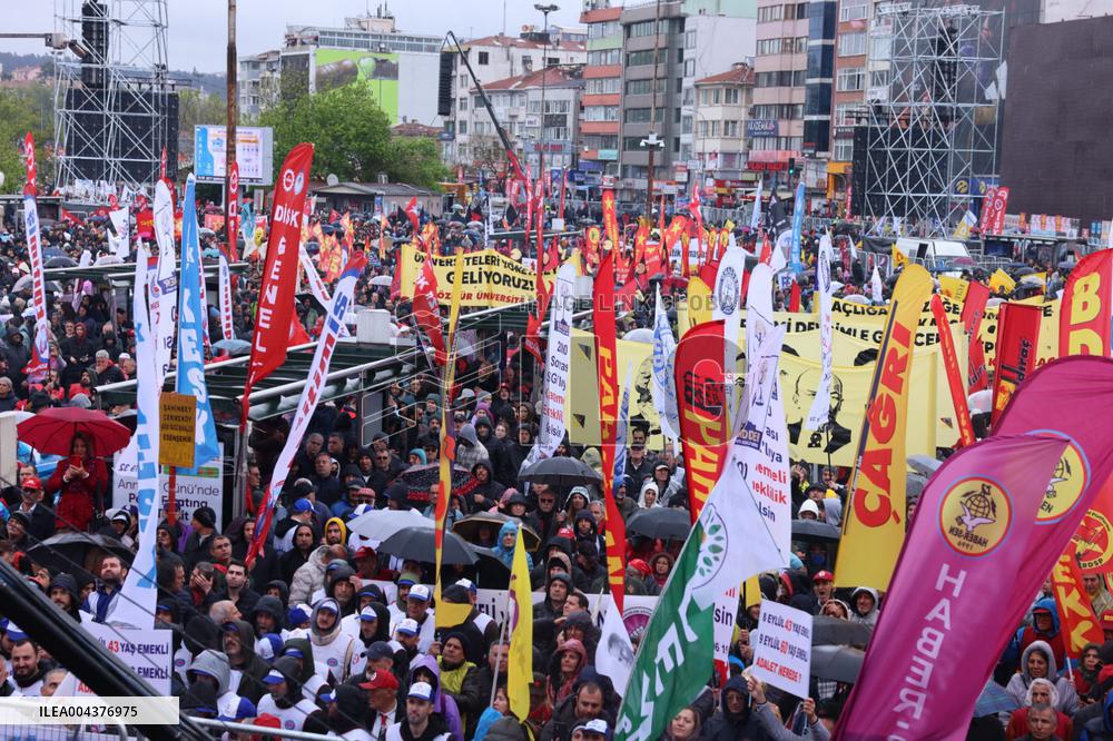 May Day Demonstration March - Istanbul
