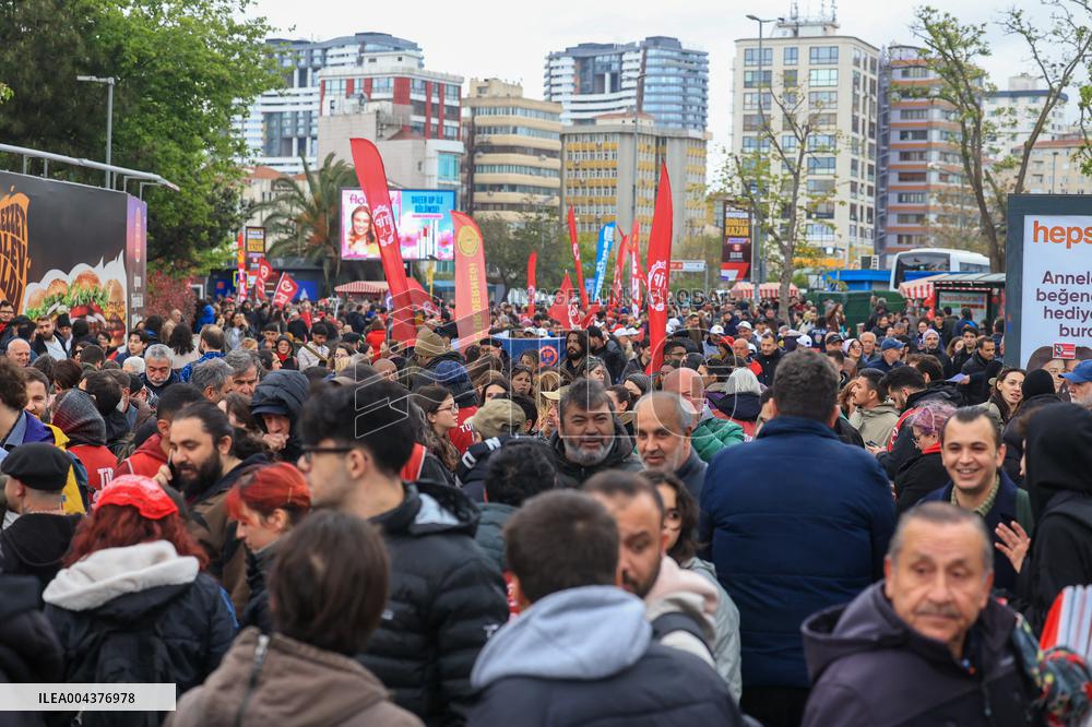 May Day Demonstration March - Istanbul