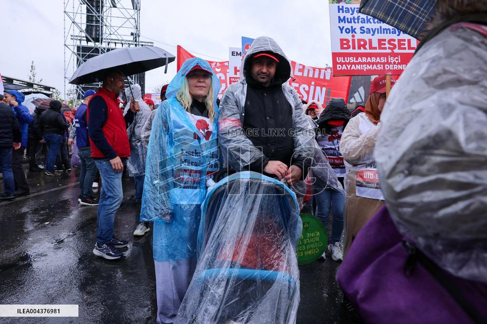 May Day Demonstration March - Istanbul