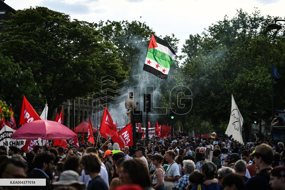 May Day Rally in Paris FA