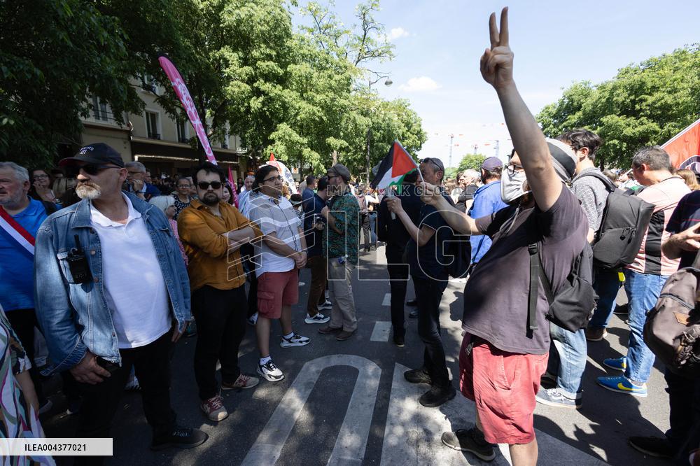 Socialist Party exfiltrated from Labour Day Rally - Paris RL