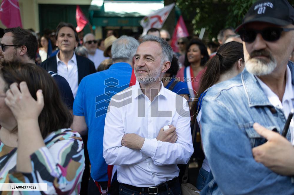 Socialist Party exfiltrated from Labour Day Rally - Paris RL