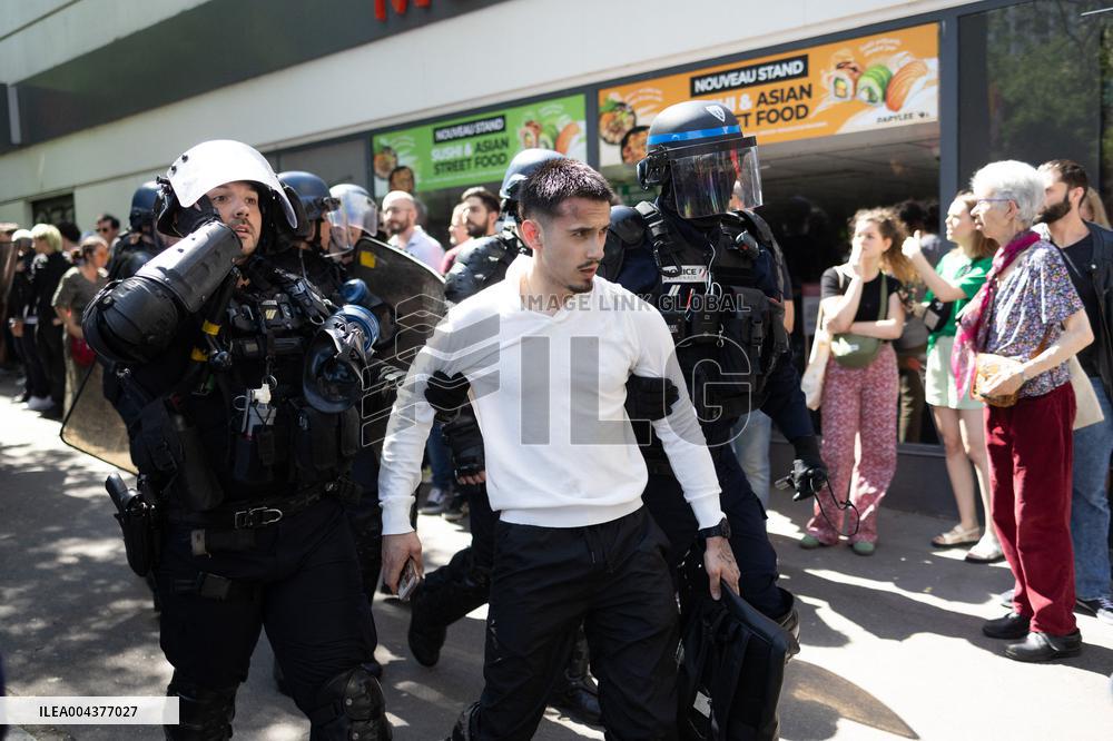 Socialist Party exfiltrated from Labour Day Rally - Paris RL