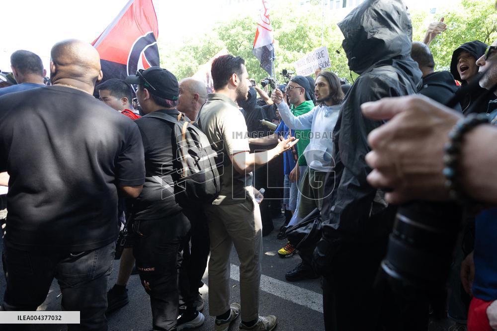 Socialist Party exfiltrated from Labour Day Rally - Paris RL