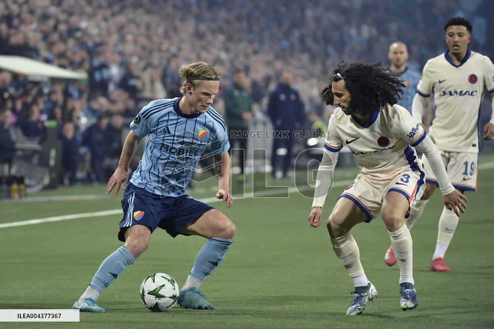 UEFA CONFERENCE LEAGUE DJURGÅRDEN-CHELSEA SEMI-FINAL 1