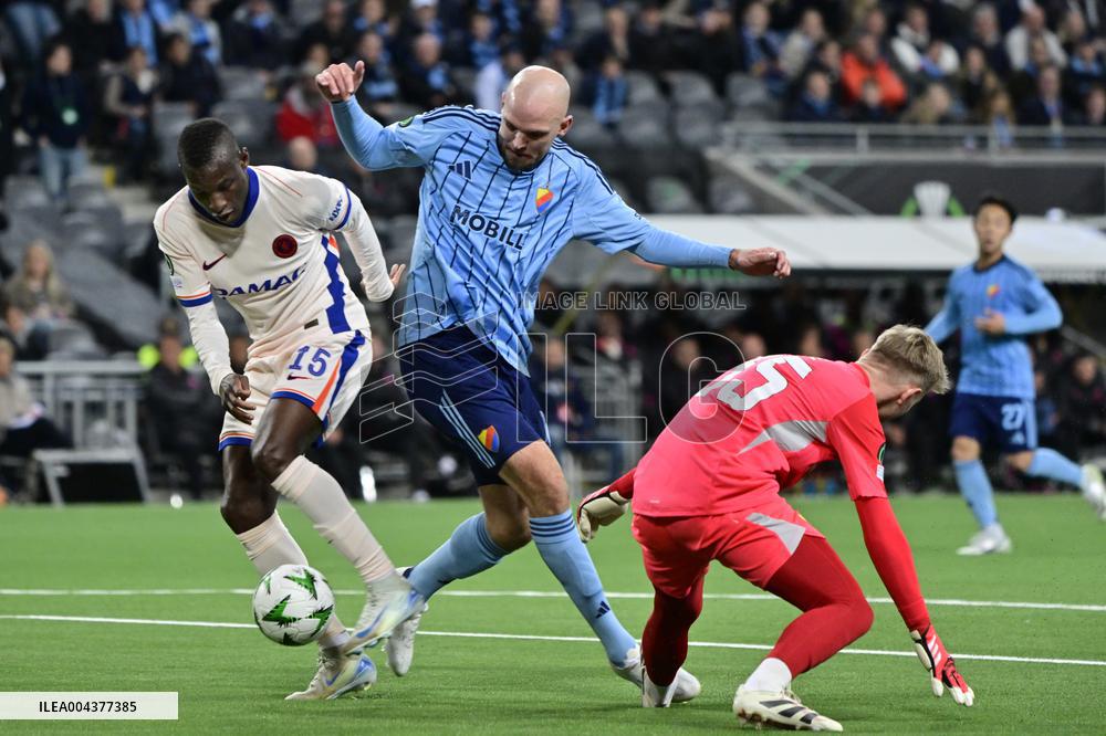UEFA CONFERENCE LEAGUE DJURGÅRDEN-CHELSEA SEMI-FINAL 1