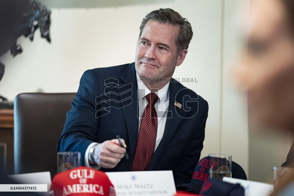 President Trump Hosts Cabinet Meeting at the White House