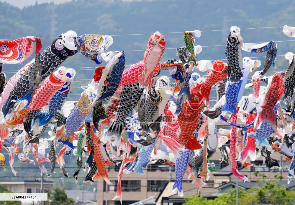 Akutagawa Sakurazutsumi Park “Koinobori Festa 1000