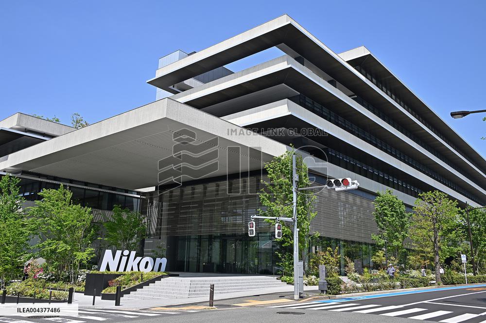 Nikon exterior, logo and signage