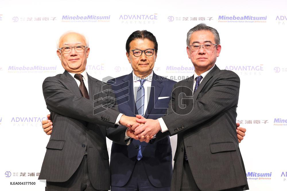 Commencement of tender offer for shares of Minebea Electronics Shibaura Electronics Co.