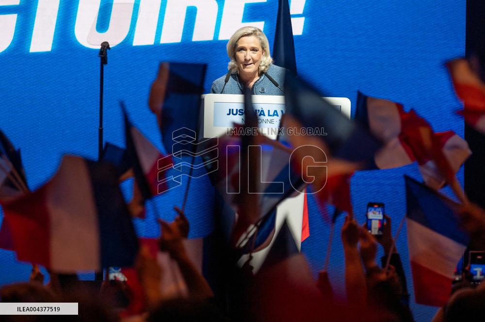 French Far-Right Party Meeting of Labour Day - Narbonne
