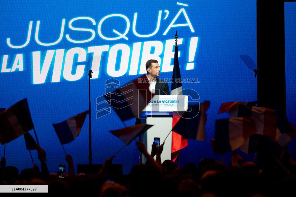 French Far-Right Party Meeting of Labour Day - Narbonne