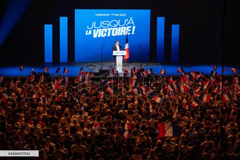 French Far-Right Party Meeting of Labour Day - Narbonne