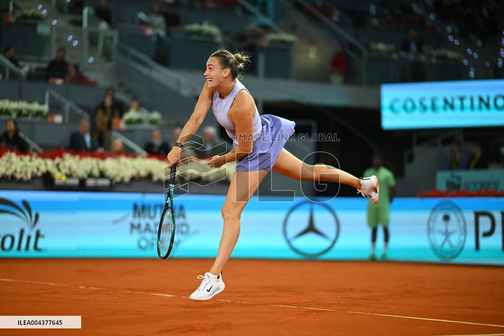 Mutua Madrid Open - Quarter-finals - Aryna Sabalenka
