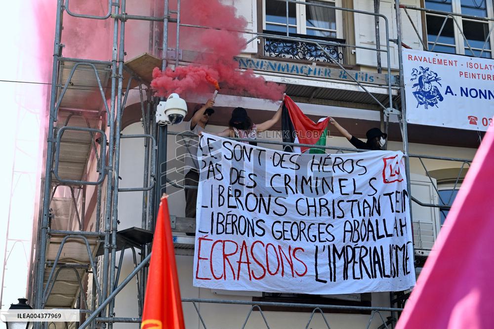 Labor Day Demonstration in Strasbourg - France