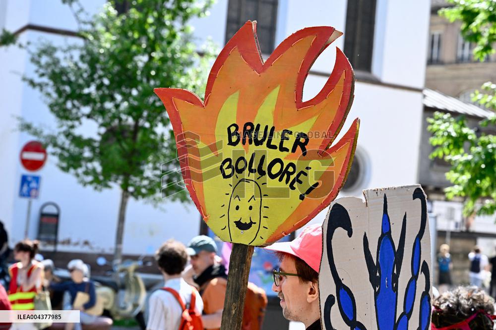 Labor Day Demonstration in Strasbourg - France