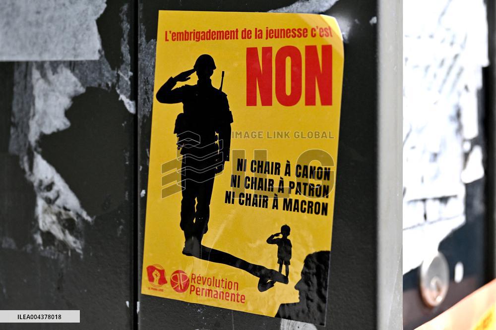 Labor Day Demonstration in Strasbourg - France