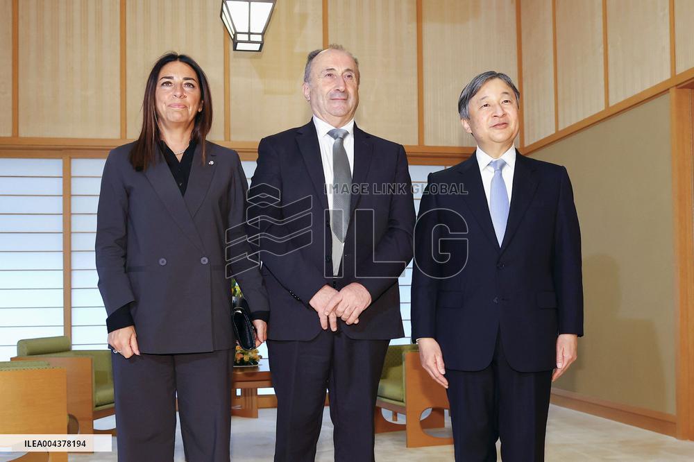 San Marino's captains regent in Tokyo