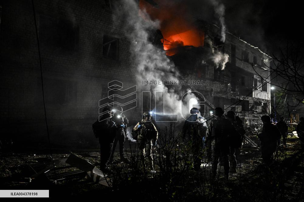 Zaporizhzhia under Russian drone attack