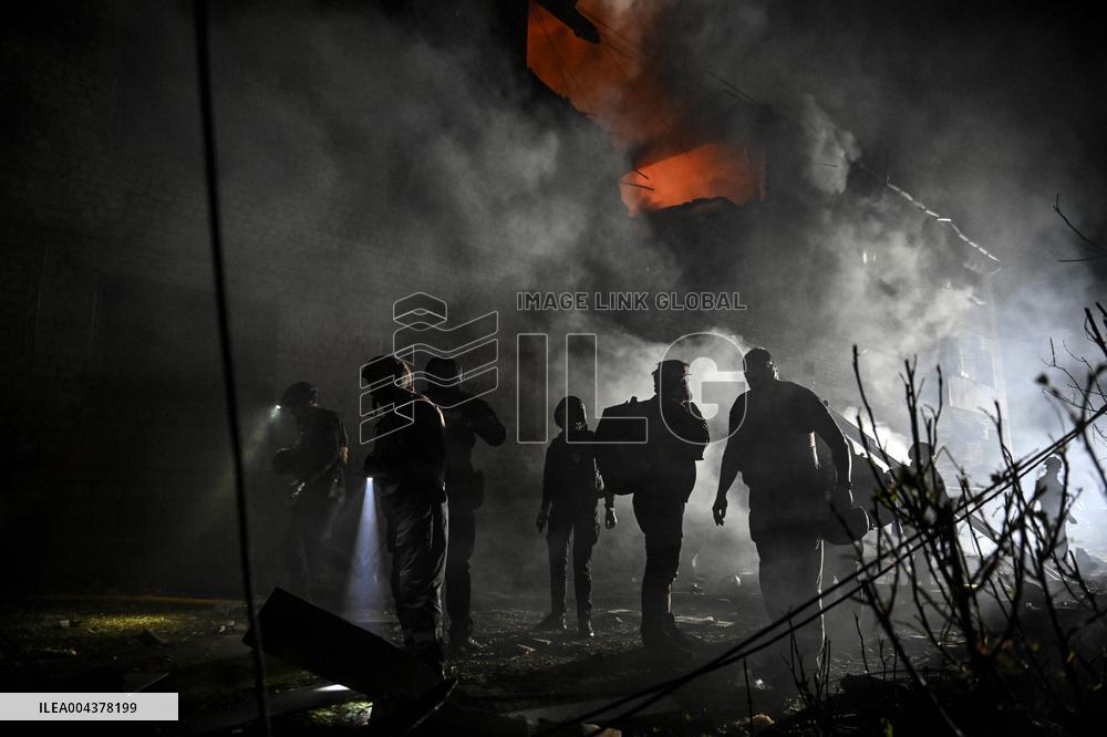 Zaporizhzhia under Russian drone attack