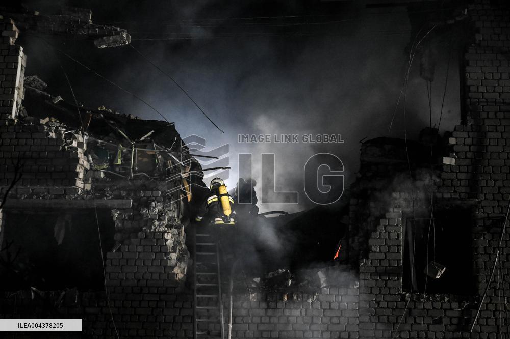 Zaporizhzhia under Russian drone attack