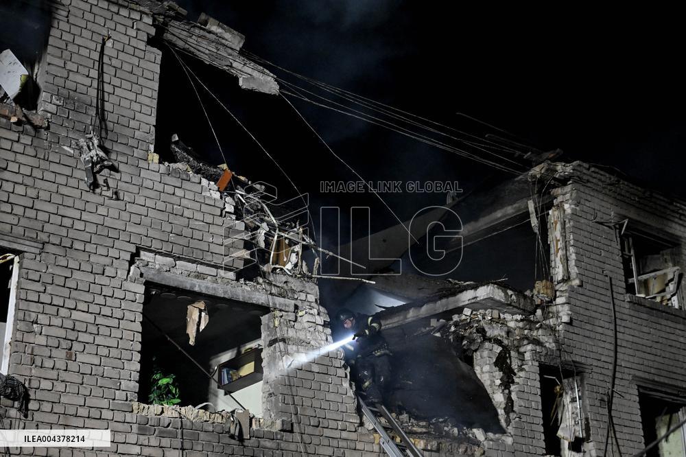 Zaporizhzhia under Russian drone attack