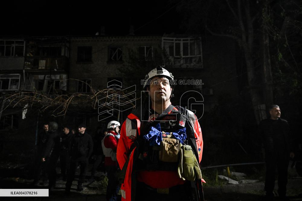 Zaporizhzhia under Russian drone attack