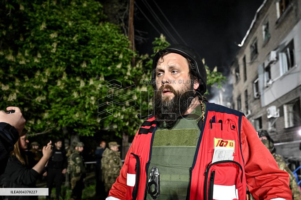 Zaporizhzhia under Russian drone attack