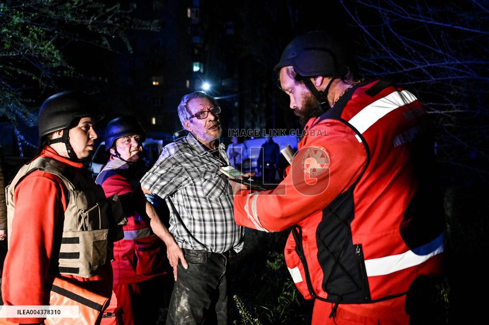 Zaporizhzhia under Russian drone attack