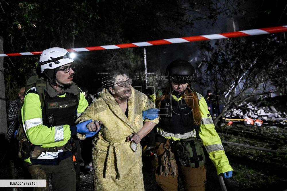 Zaporizhzhia under Russian drone attack